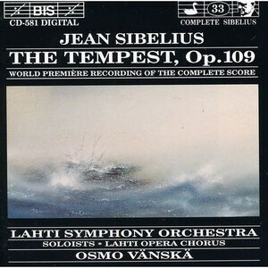 Osmo V nsk - Tempest / World Premiere of Complete Score  CD